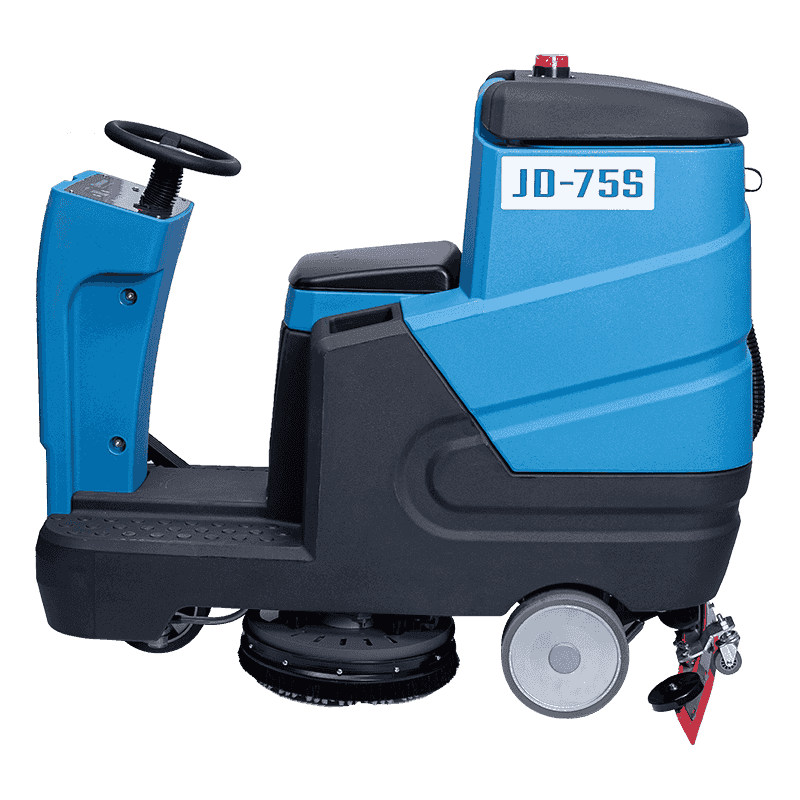JD75S Medium-Sied ride-on dobbeltbørste gulvskrubber