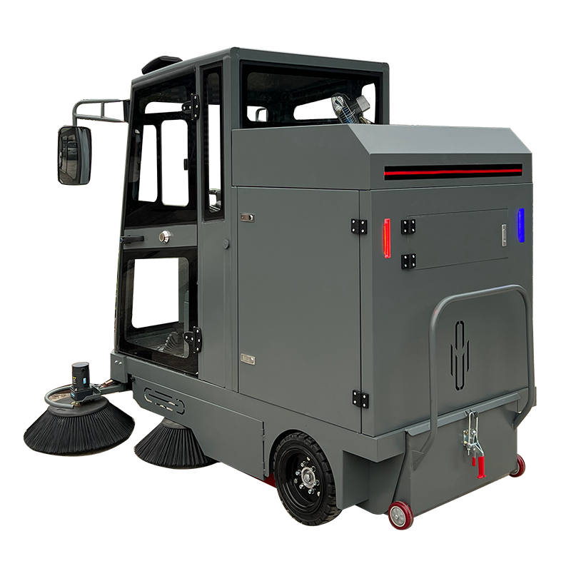 S20 Plastic Spray Hus Bærbar Smart Charger Industriel rengøring Ride-on fejemaskine